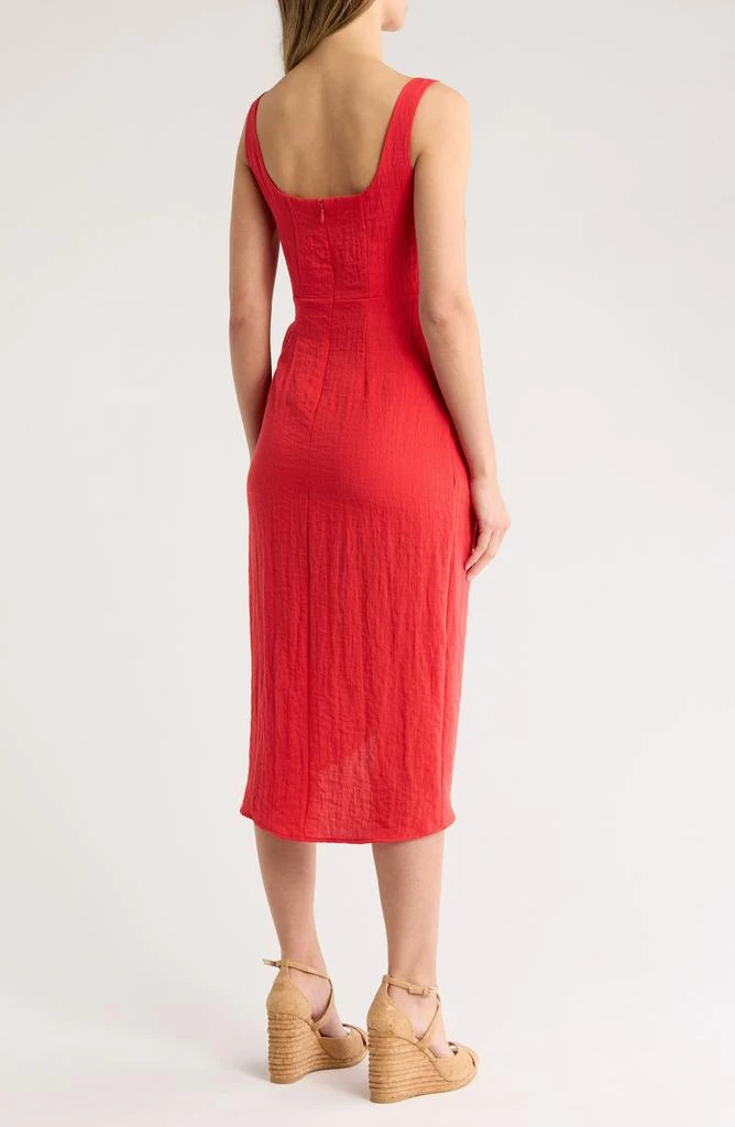 Sam Edelman Faux Wrap Midi Dress Sam Edelman Faux Wrap Midi Dress