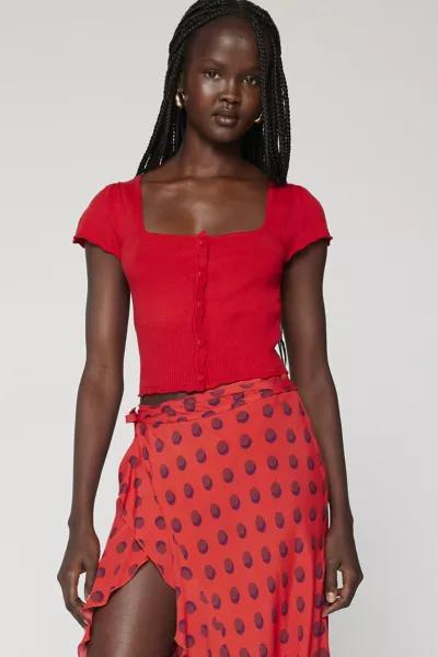 Kimchi Blue Kimchi Blue Betty Cap Sleeve Cardigan