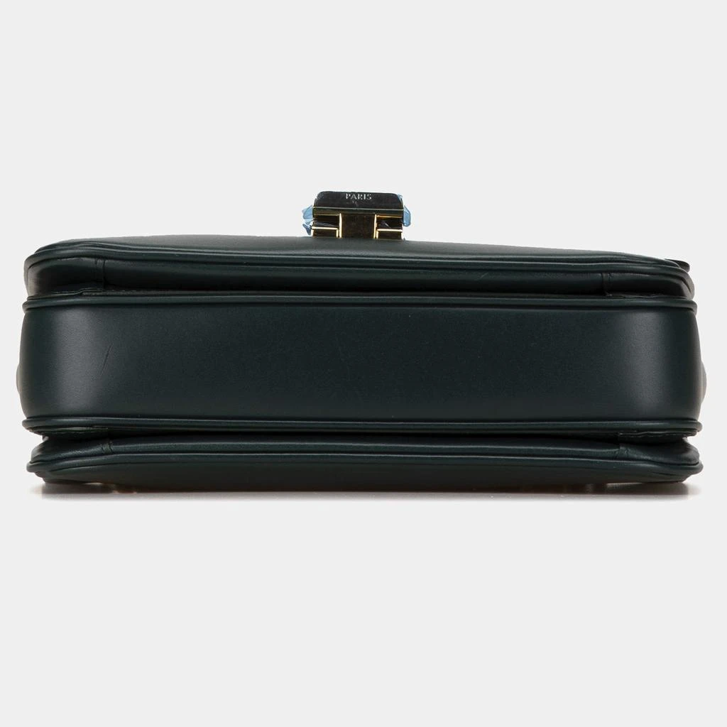 Celine Celine Green Leather Medium C Bag 3