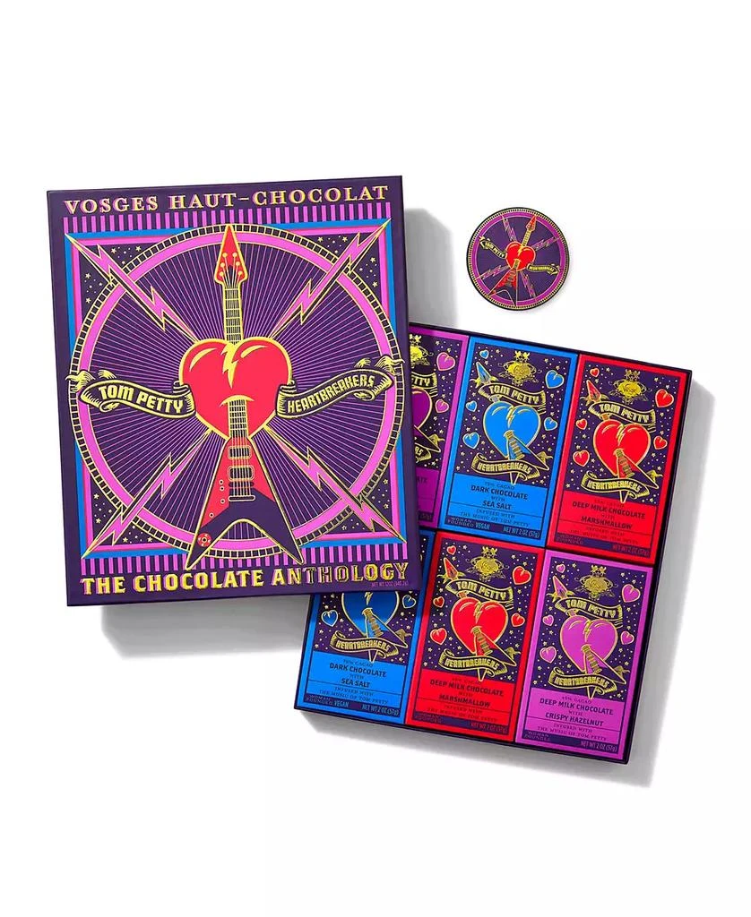 Vosges Haut-Chocolat Tom Petty x Vosges Limited Edition Chocolate Bar Gift Set, 6 Piece 1