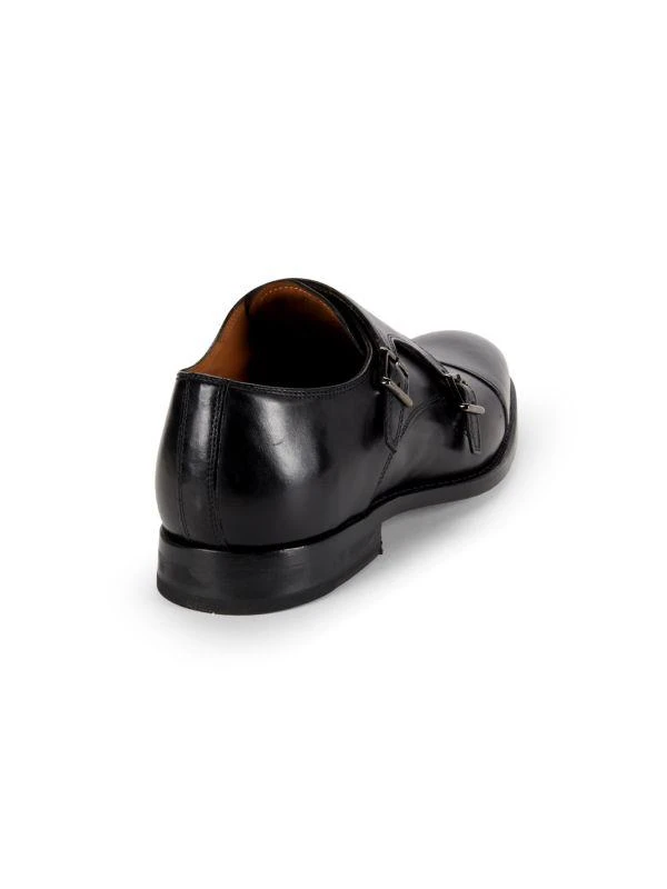Allen Edmonds Pierce Leather Monk Strap Shoes 3