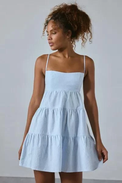 Kimchi Blue Kimchi Blue Zosia Tiered Babydoll Mini Dress 1