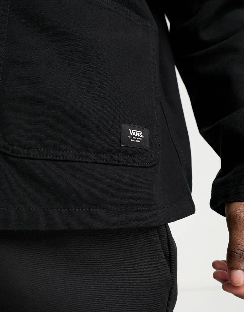 Vans Vans Drill chore jacket in black 3