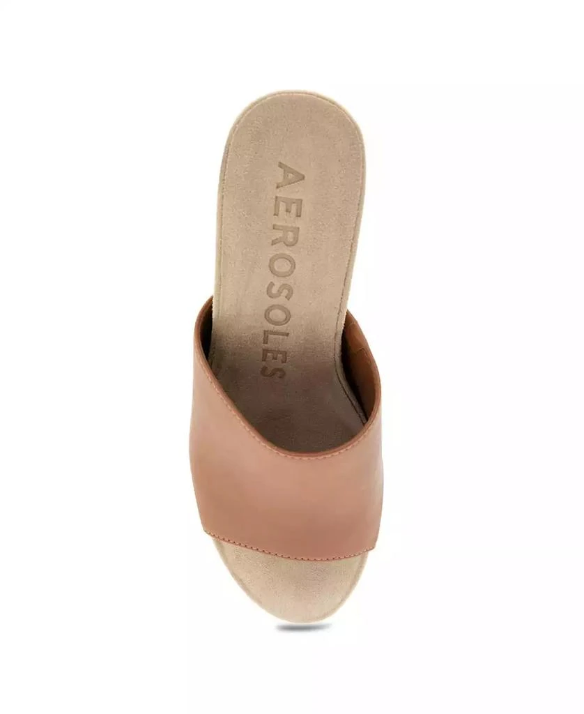 Aerosoles Women's Pierce Open Toe Wedge Sandals 3