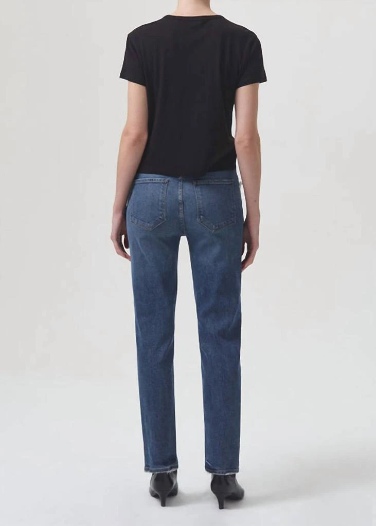 AGOLDE Agolde - Riley High Rise Straight Crop Jean 3