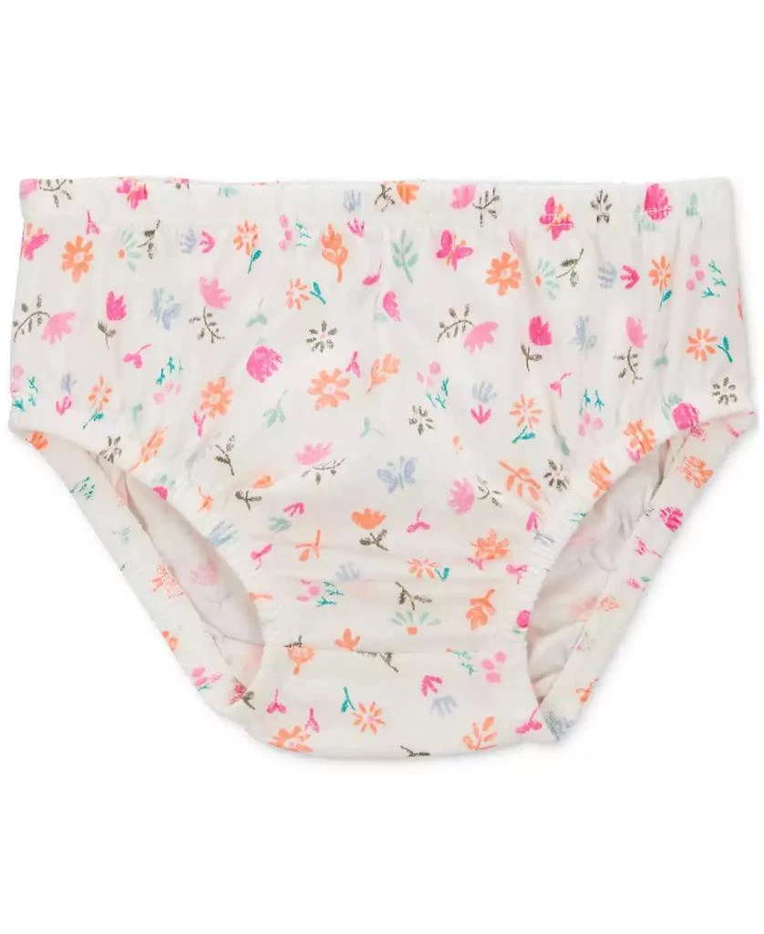 Carter's Baby Girls Cotton Romper & Dress With Diaper Cover, 2 Piece Set 3