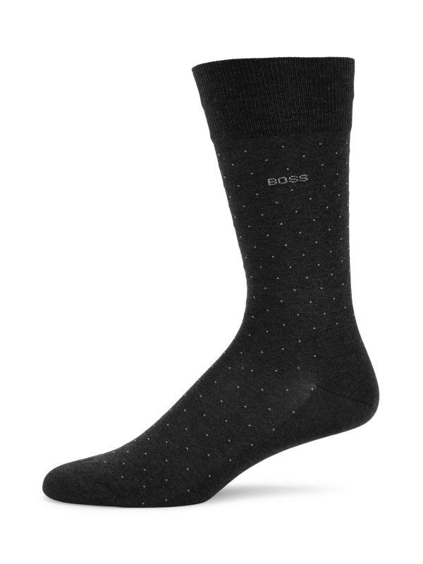 Hugo Boss George Dot Print Logo Socks