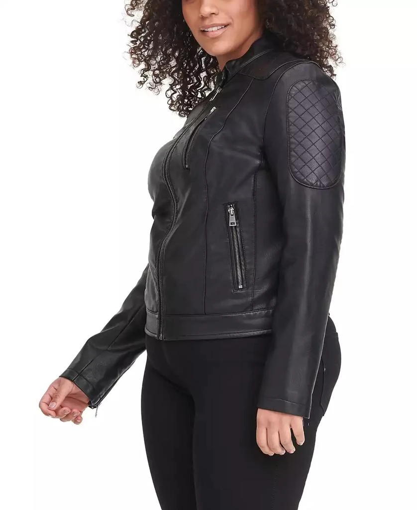 Levi's Plus Size Faux Leather Motocross Racer Jacket 8