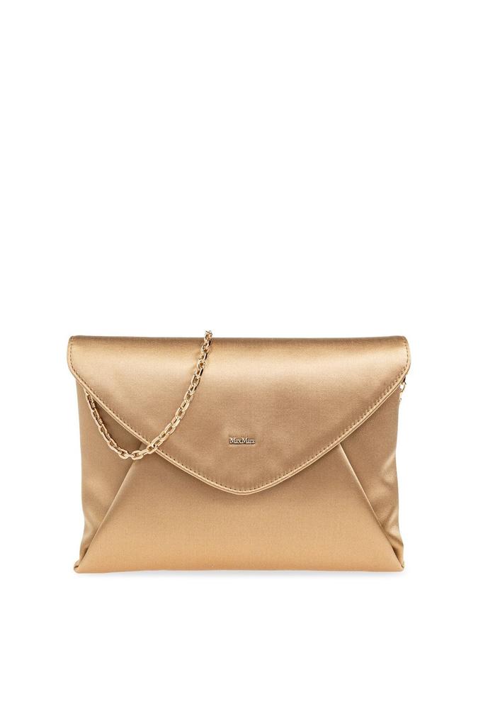 Max Mara Max Mara Logo Detailed Drawstring Shoulder Bag