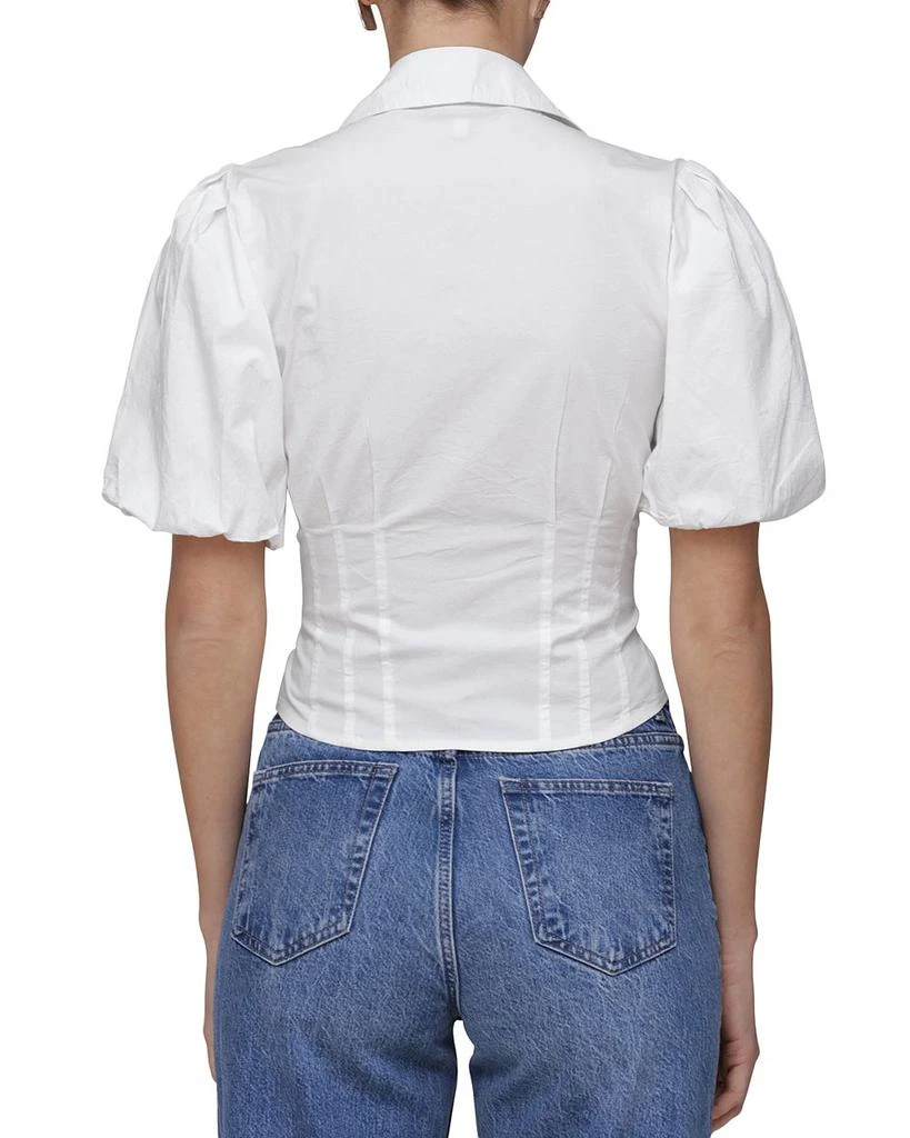 Bagatelle Button Front Corset Shirt 2