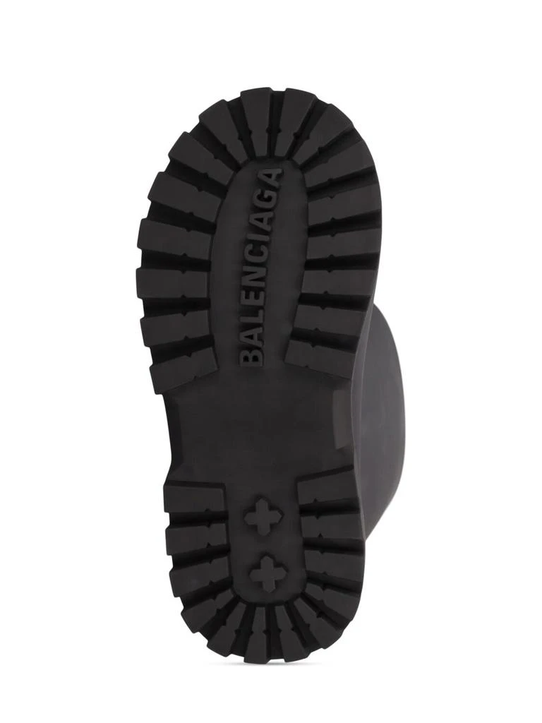 Balenciaga 50mm Bulldozer Rubber Rain Boots 4