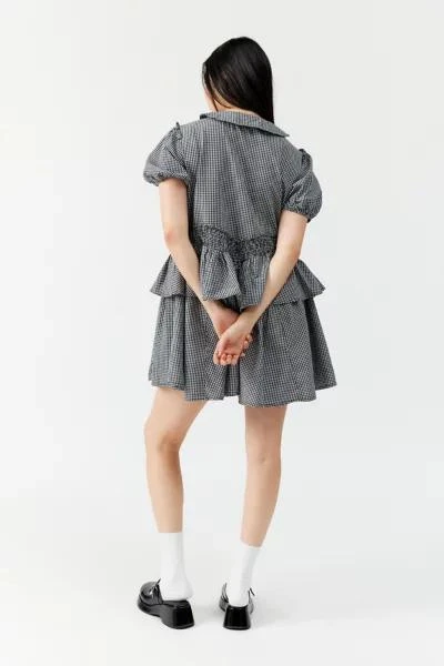Urban Outfitters UO Claire Ruffled Babydoll Mini Dress 3