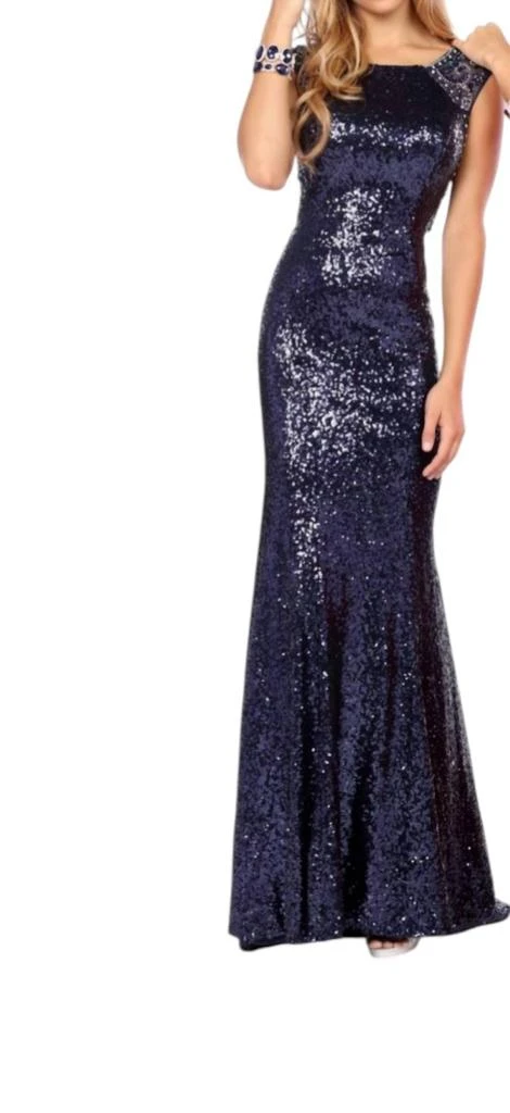 open lace back dress ADRIELLE