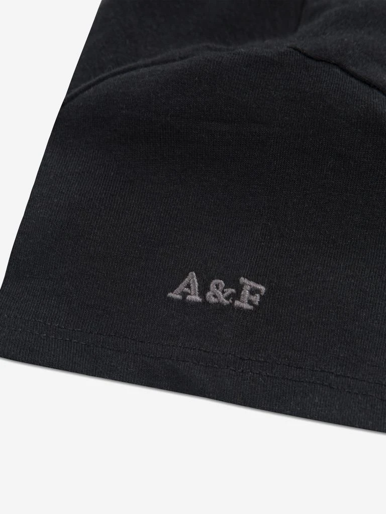 Abercrombie 
Fitch Abercrombie 
Fitch Girls Pearl Bow Ruched T-Shirt in Black 4