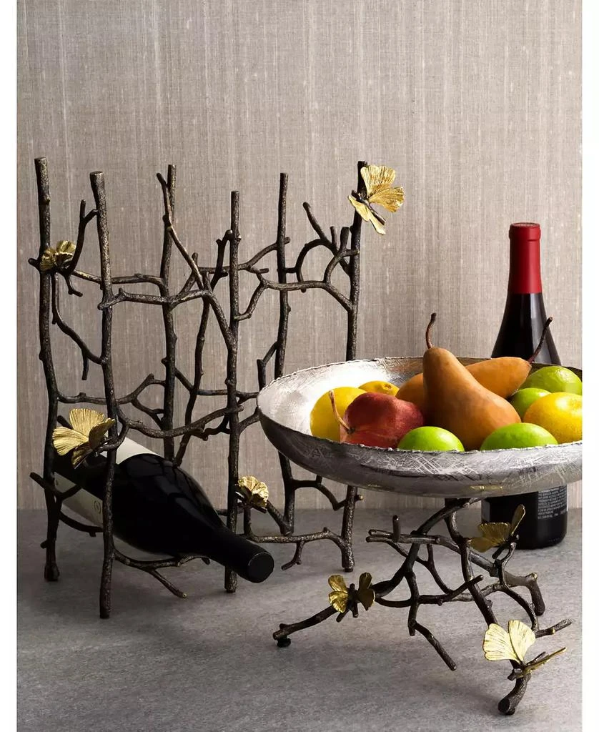 Michael Aram Butterfly Ginkgo 6-Bottle Wine Rack 7