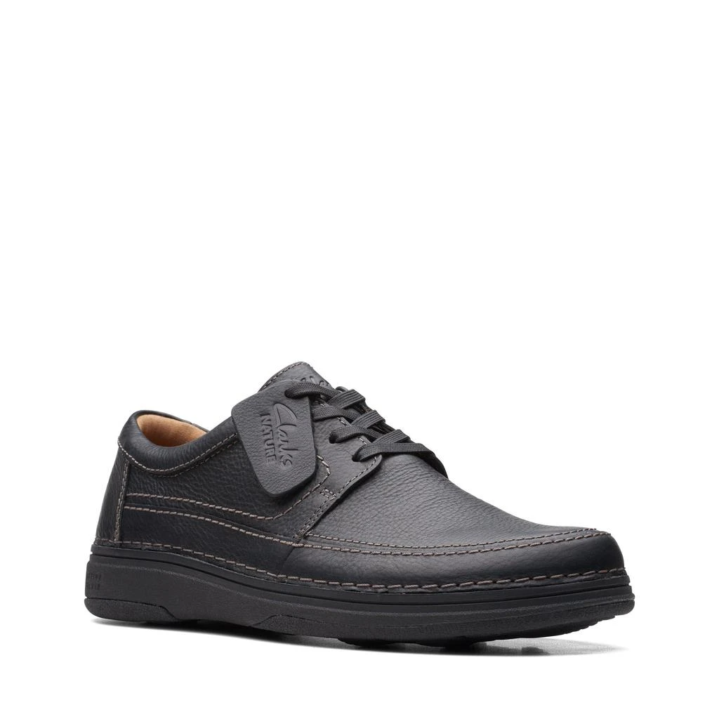 Clarks Nature 5 Lo in Black Leather 2