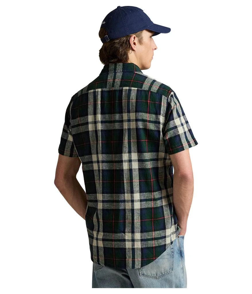 Ralph Lauren Classic Fit Plaid Linen-cotton Shirt 2