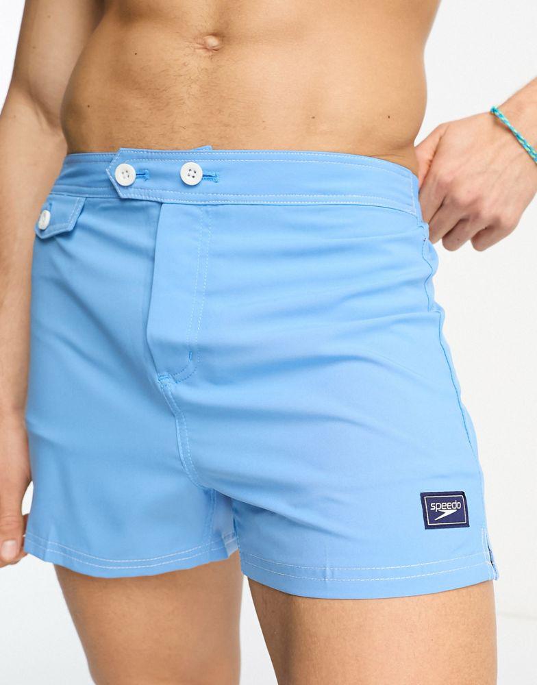 Speedo Speedo vintage volley 14"" watershorts in light blue