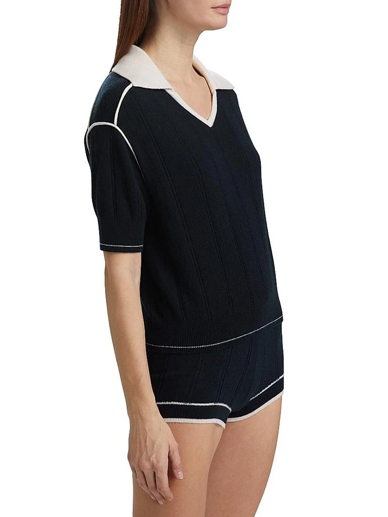 Guest in Residence Pele Cashmere Polo Sweater 4