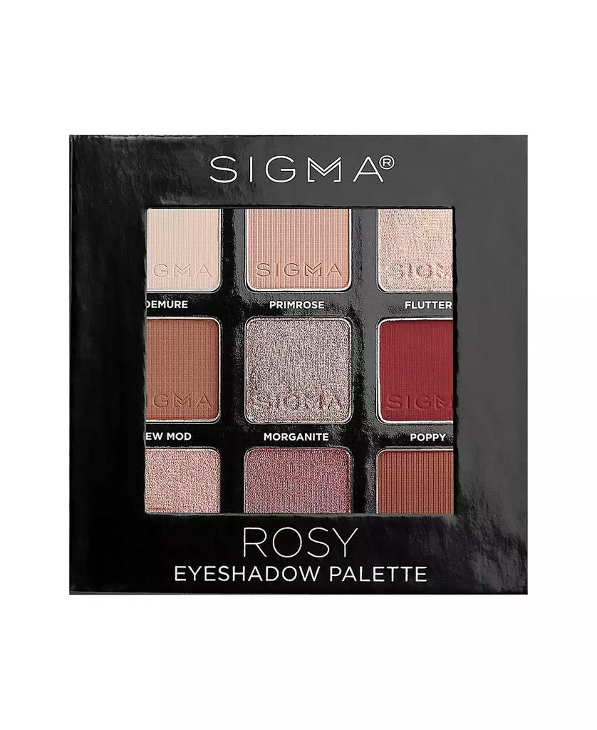 Sigma Beauty Rosy Eyeshadow Palette 1