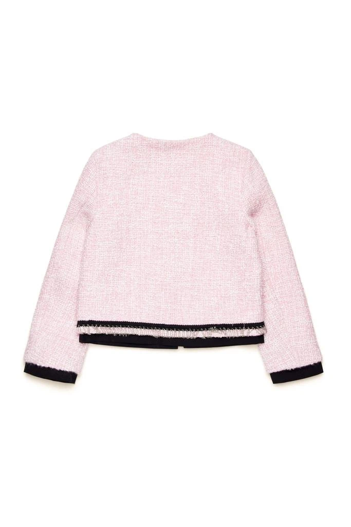 N°21 N°21 Kids Chain-Link Tweed Jacket 2