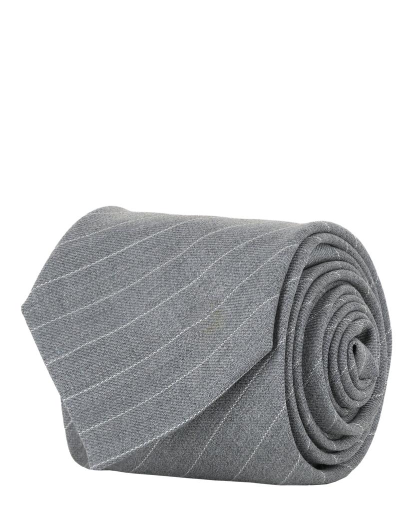 Givenchy Pinstriped Wool Tie