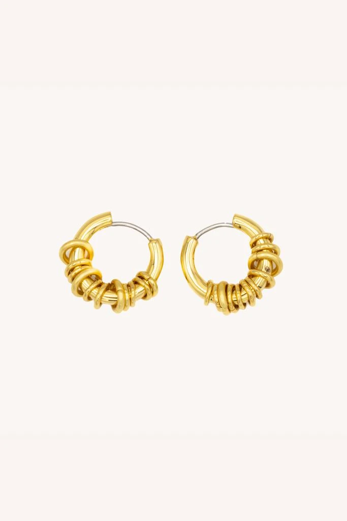 Rebecca Minkoff Ringed Huggie Hoop 1