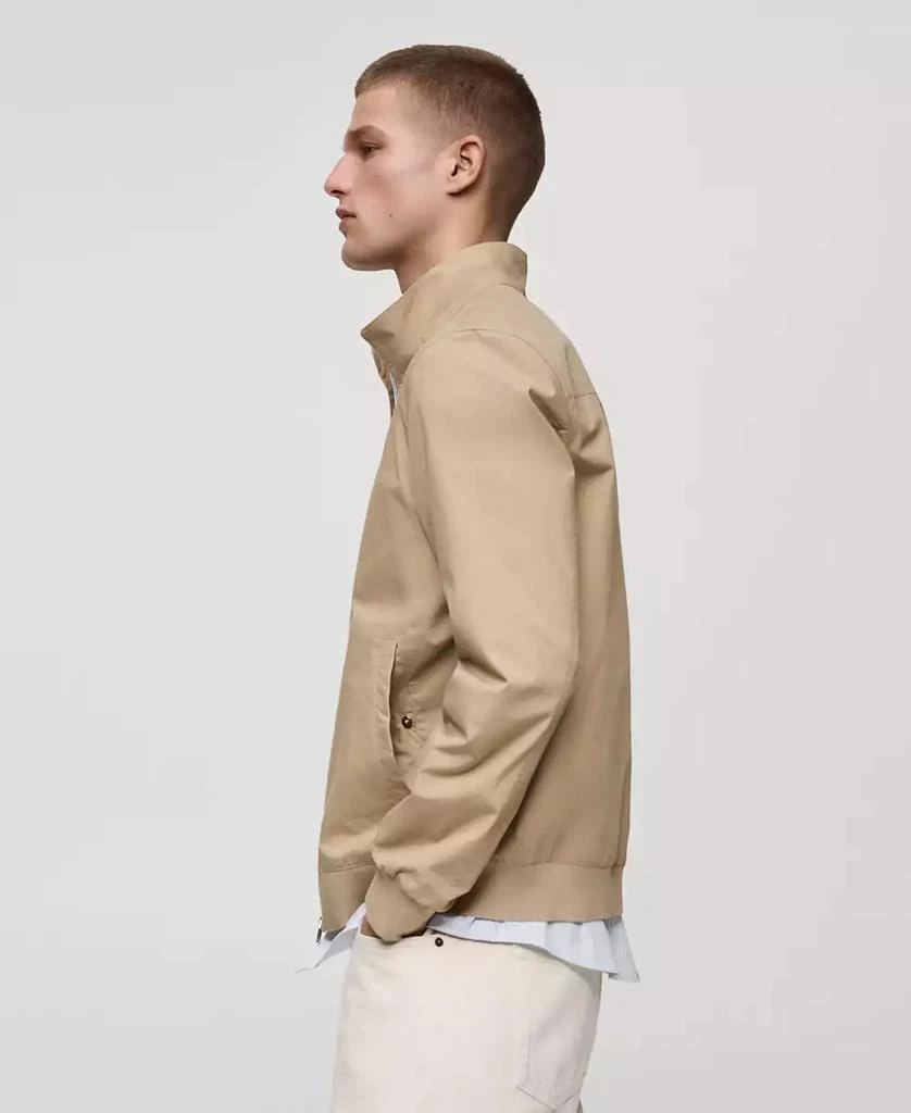 Mango Men's Lightweight Stand-Collar Jacket 3
