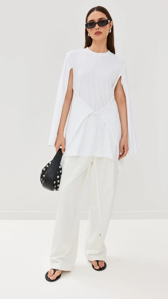 ROSETTA GETTY Apron Cutout T-Shirt Dress 1