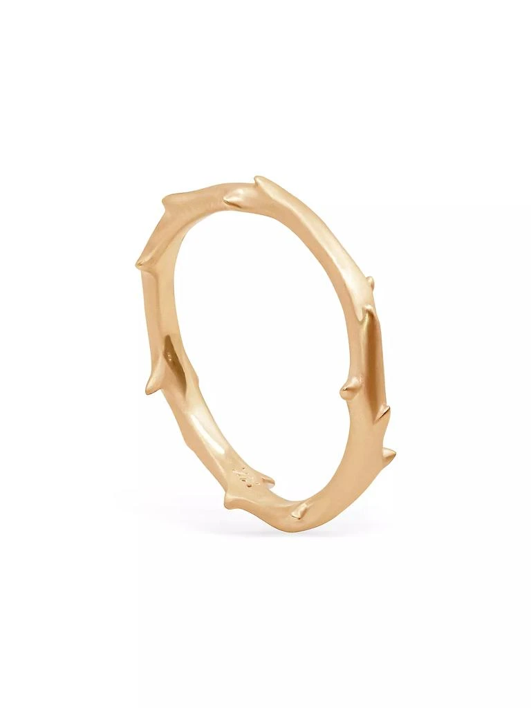 Bernard James Unisex Spina 14K Yellow Gold Branch Ring 2