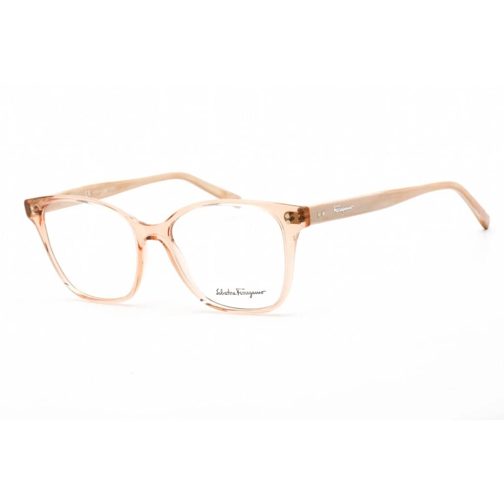 Salvatore Ferragamo Salvatore Ferragamo Women's Eyeglasses - Trasparent Nude/Beige Marble | SF2912 219 1