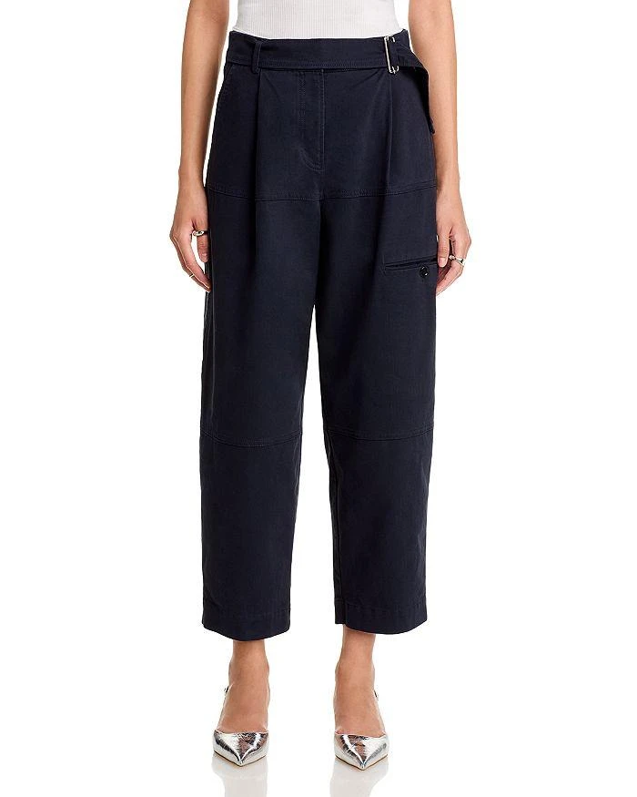 Hugo Boss Takane Belted High Waist Pants 7