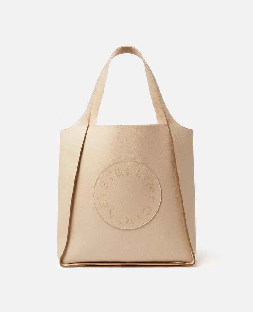Stella McCartney Stella McCartney - Logo Tote Bag, Woman, Oat 1
