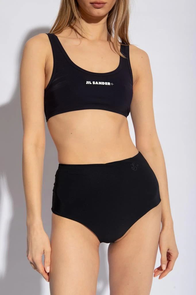Jil Sander Bikini top with logo 2