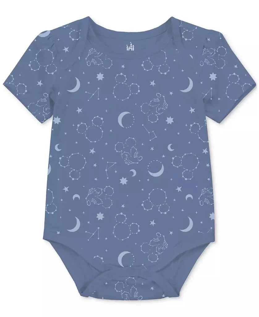 Disney Baby Mickey Mouse Short-Sleeve Bodysuits, 3 Pack 7