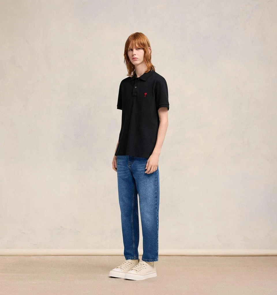AMI AMI DE COEUR COTTON PLO SHIRT 4
