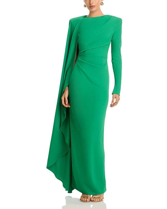 RACHEL GILBERT Dion Cape Gown