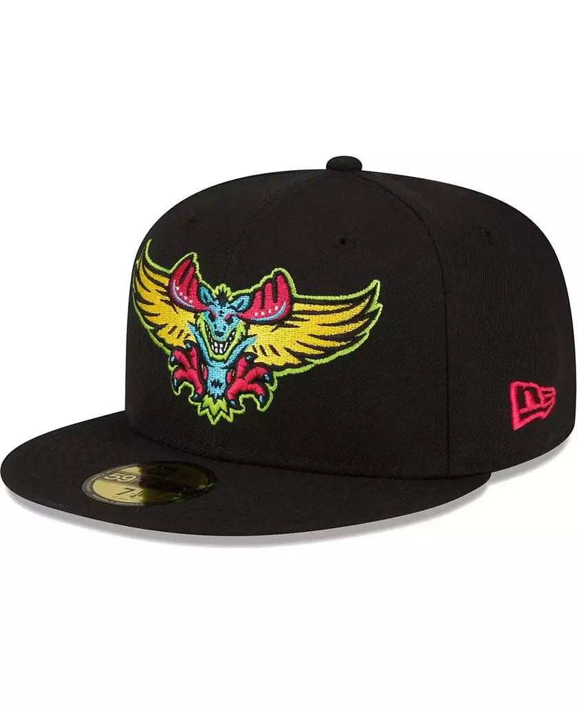 New Era Men's Black Modesto Nuts Copa De La Diversion 59FIFTY Fitted Hat 1