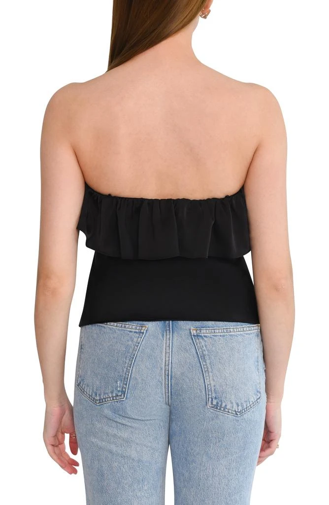Wayf All Yours Ruffle Strapless Top 2