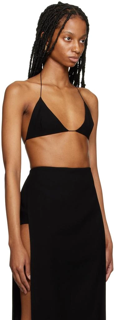 Mônot Black Self-Tie Bra 2