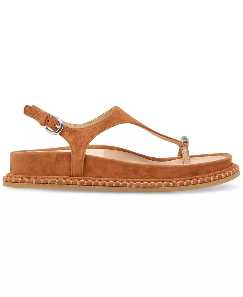 Dolce Vita Women's Stefan Toe Ring Thong Jewelry Footbed Flat Sandals 2