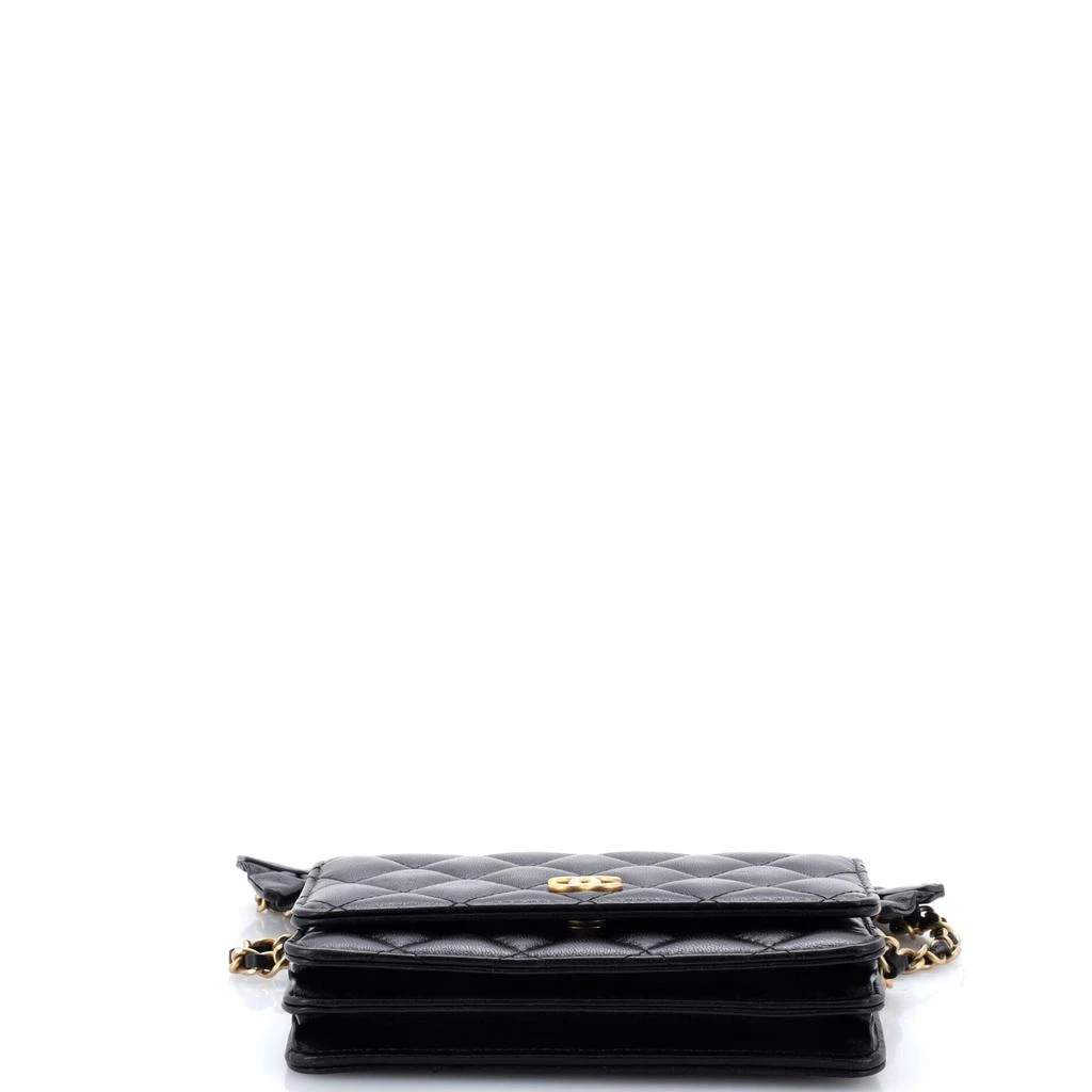 Chanel Romance Wallet on Chain Quilted Lambskin Mini 5