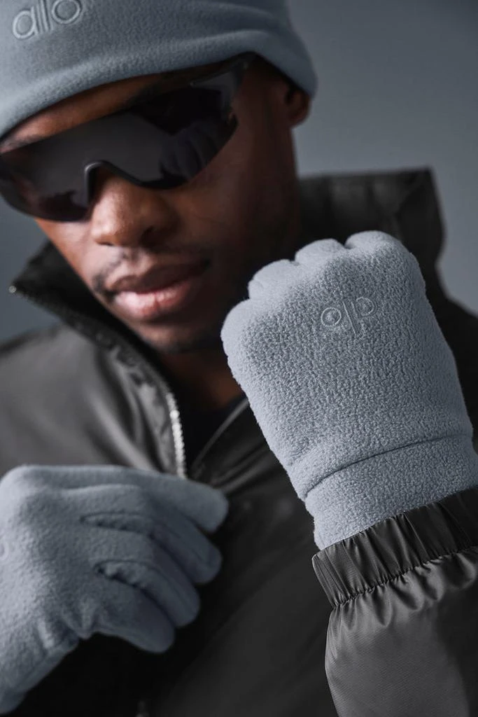 Alo Performance Fleece Glove - Ivory/Ivory 1