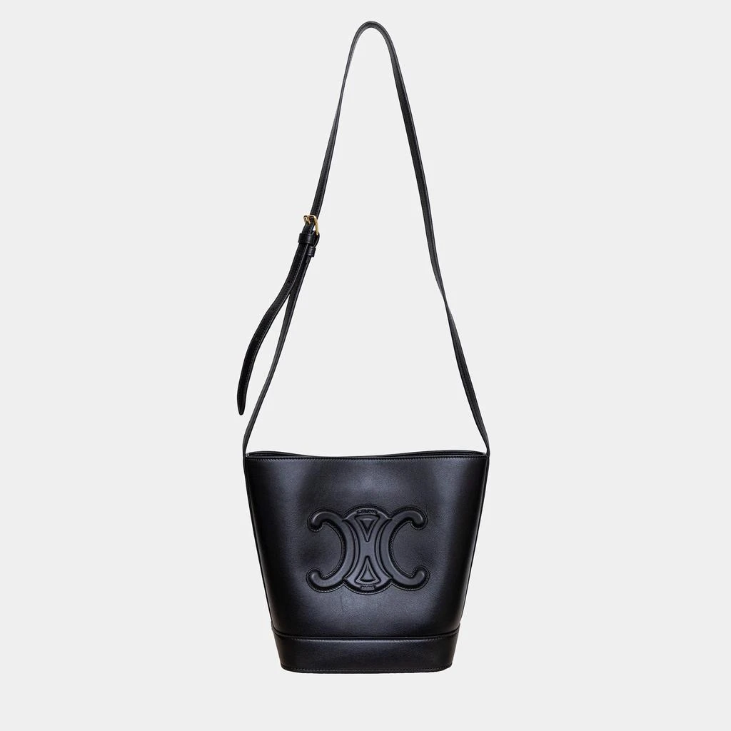 Celine Celine Small Bucket Cuir Triomphe Bag 1