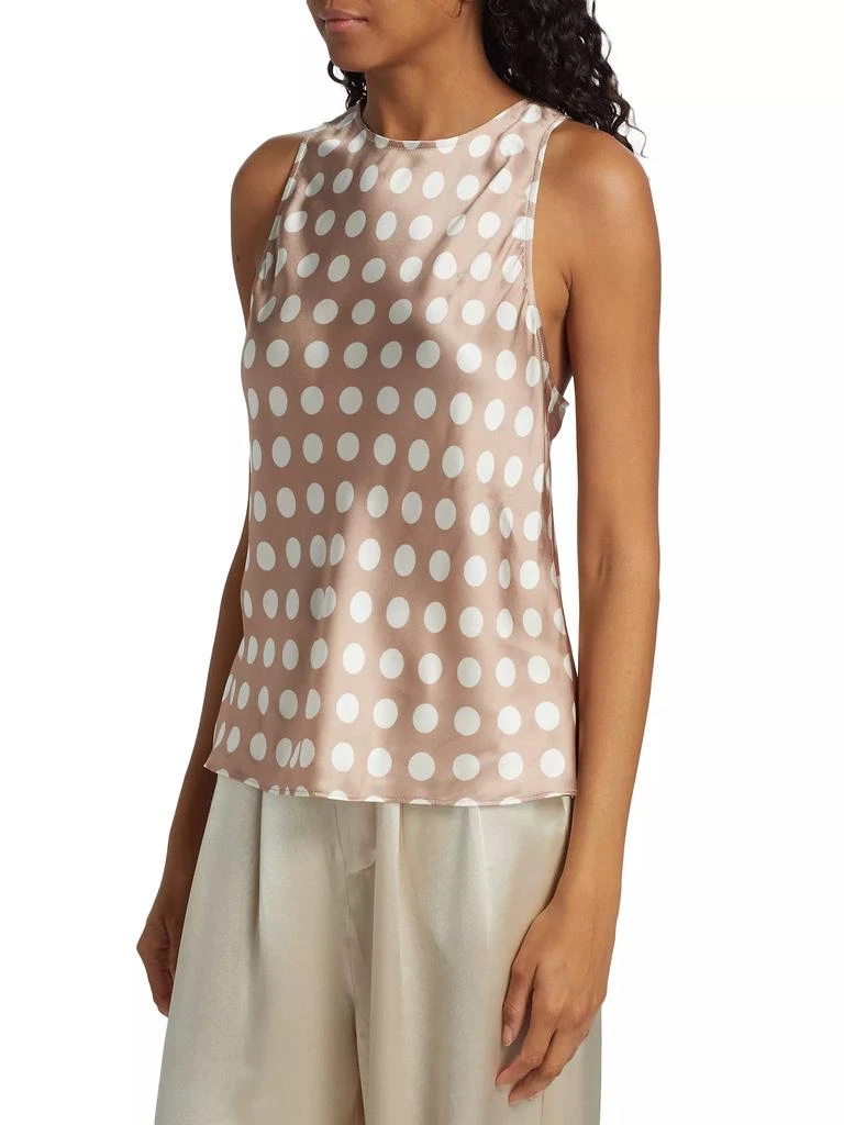 Cami NYC Floriana Polka Dot Silk Cami 4