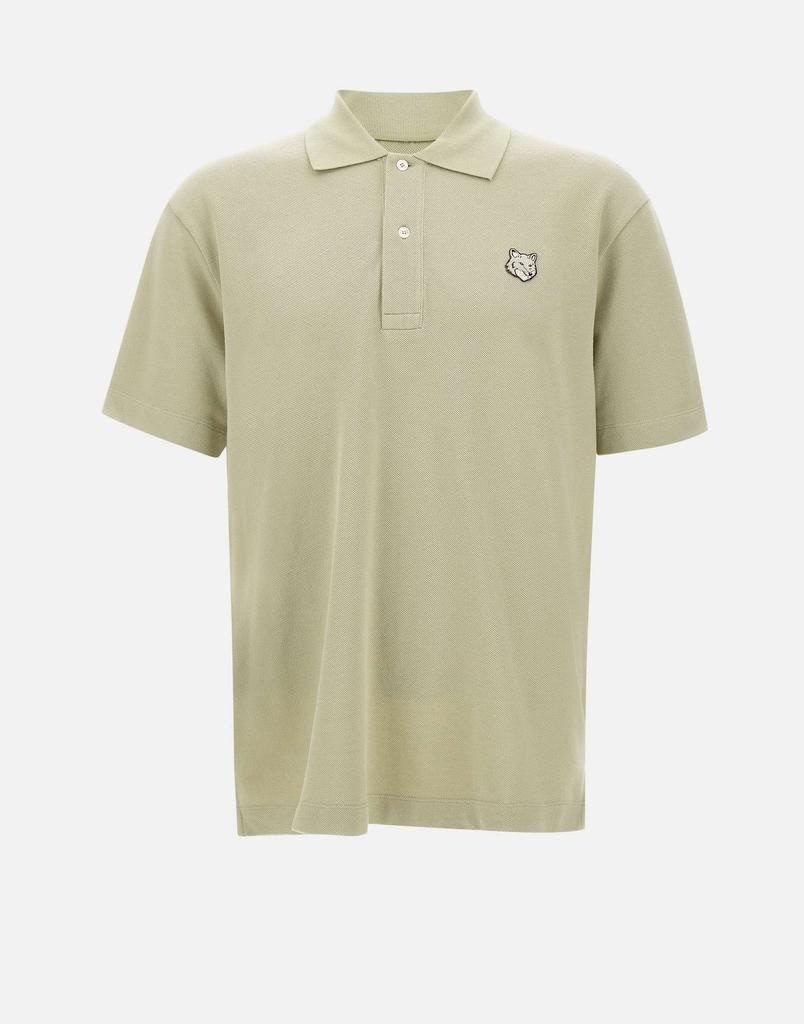 Maison Kitsune Cotton piquet polo shirt