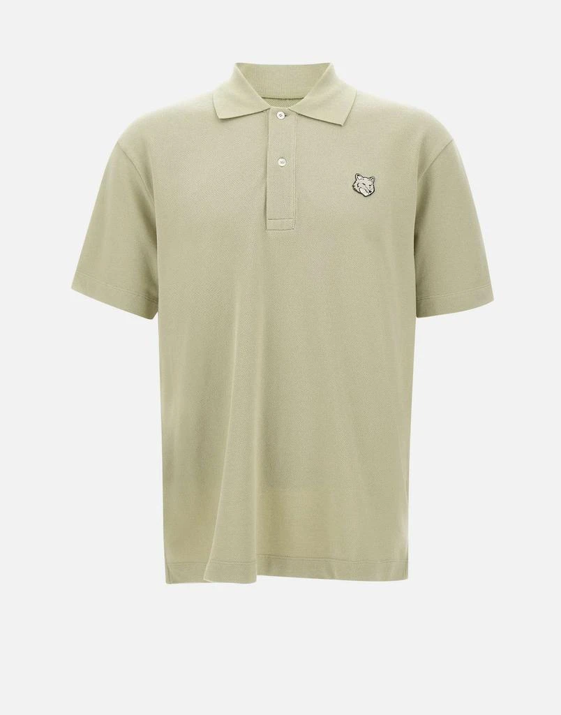 MAISON KITSUNE' Cotton piquet polo shirt 1