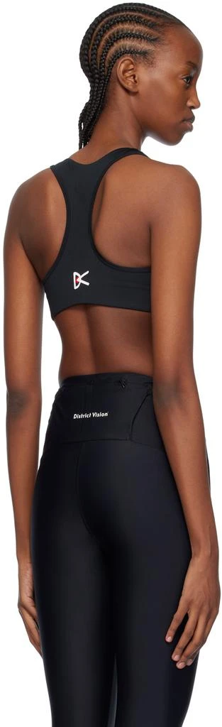District Vision Black Citta Sport Bra 3
