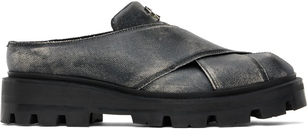 GmbH Black Bassim Crossover Slip-on Loafers 1
