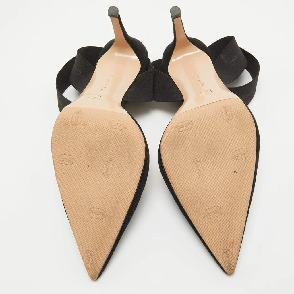 Gianvito Rossi Gianvito Rossi Black Suede Continuity Elastic Pumps Size 38 6